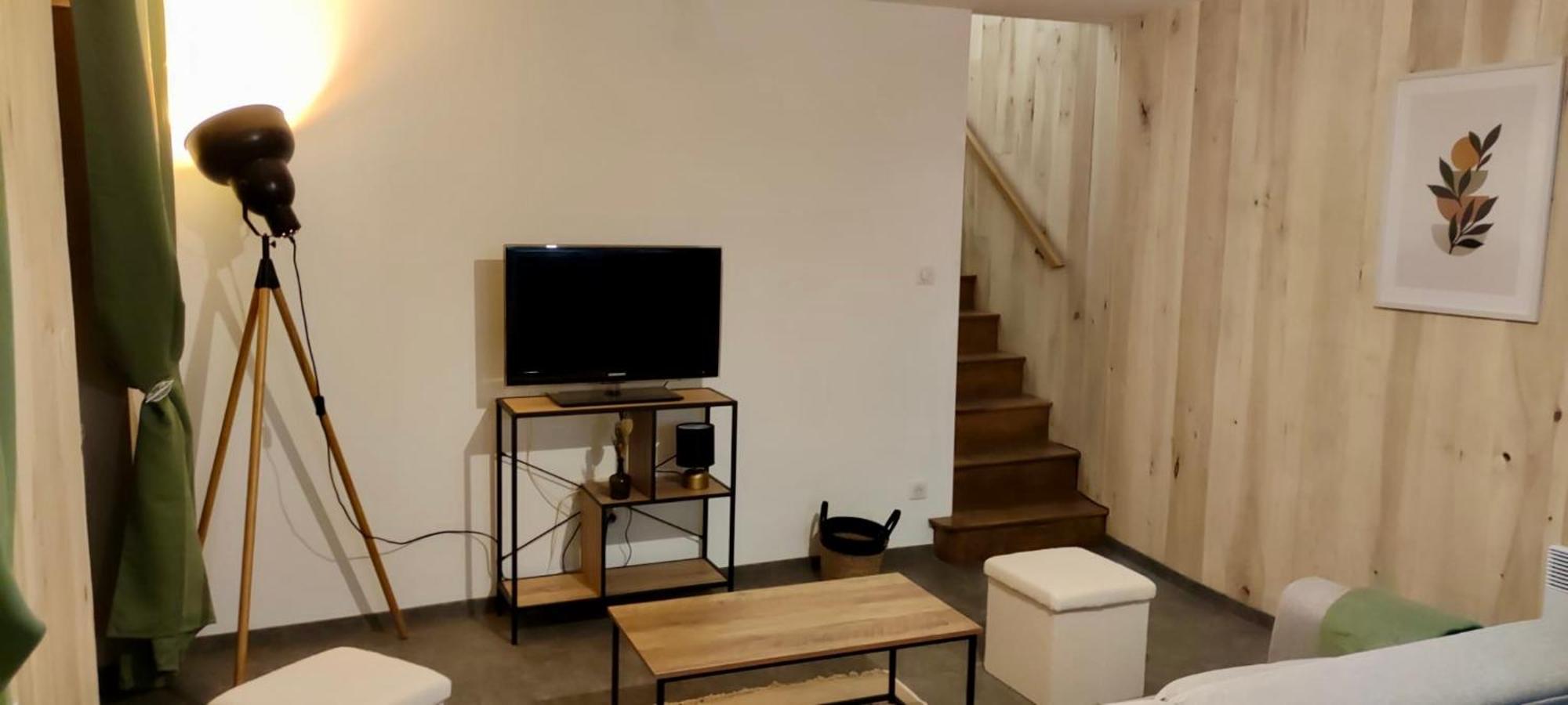 Appartement 2 Chambres Avec Wifi Centre De Descartes Exterior foto